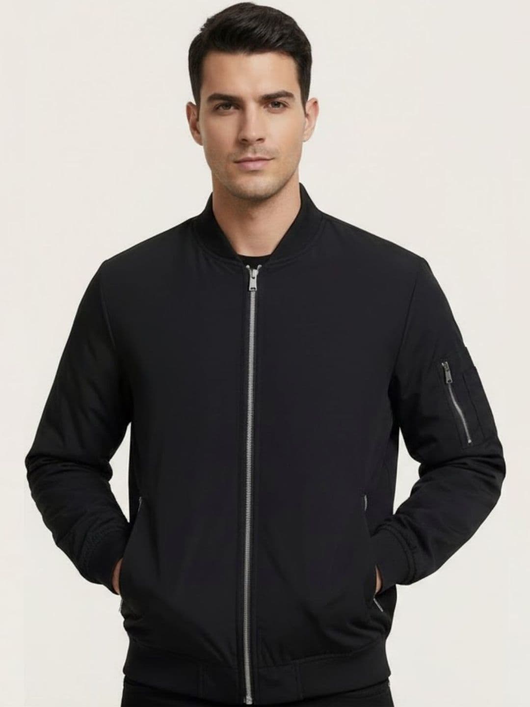 MIA FASHION Men Lightweight Bomber Jacket - view 1