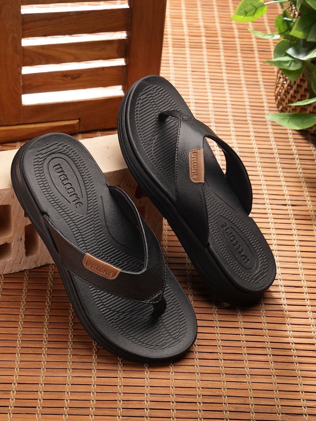 WELCOME Men Thong Flip-Flops - view 1