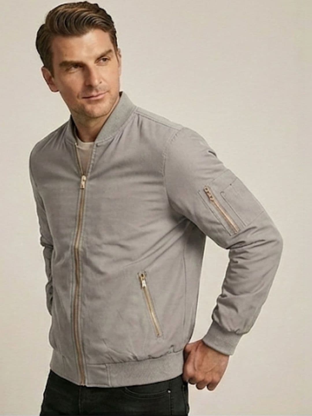 MIA FASHION Men Bomber Jacket - view 1