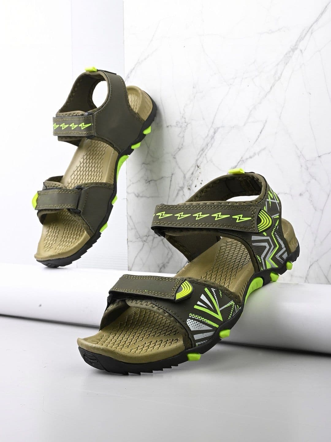 The Roadster Lifestyle Co Men Velcro Sports Sandals - view 1