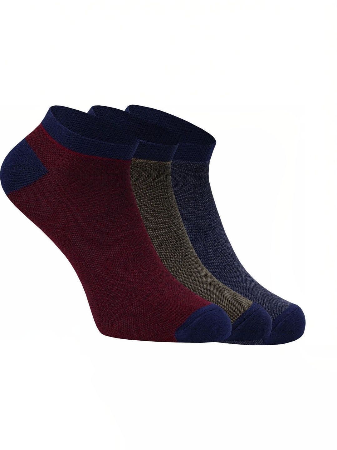 SOXBAE Men Cotton Blend Patterned Ankle Length Socks - view 1