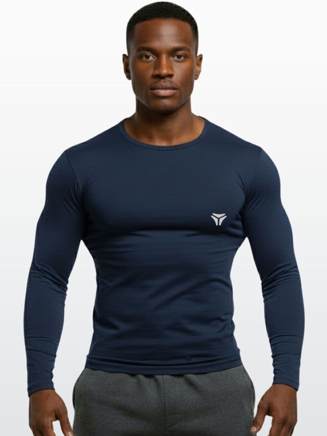 Kyk Men Brand Logo Compression T-shirt - view 1
