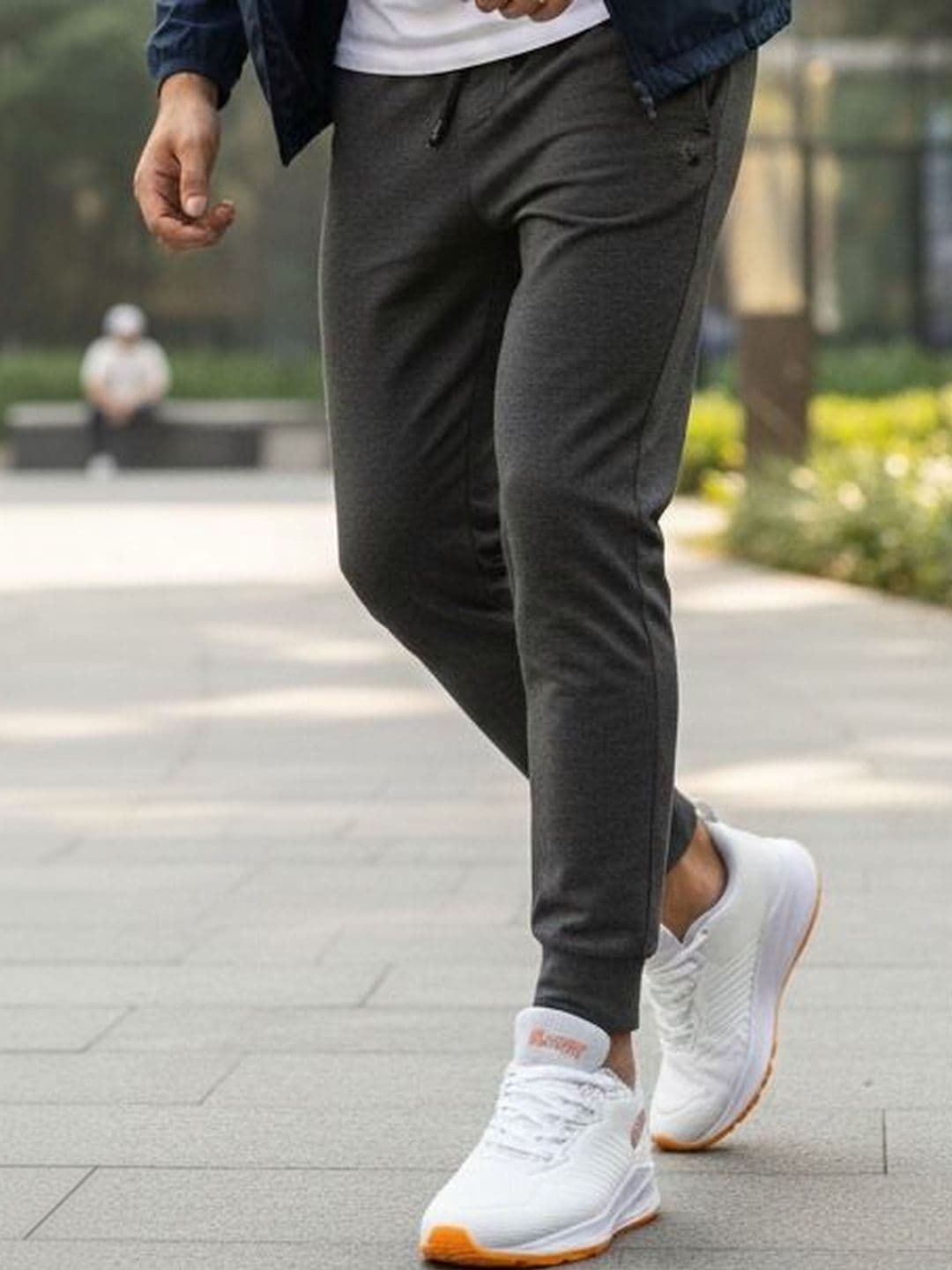 JK Port Men Mesh Running Non-Marking Shoes - view 1