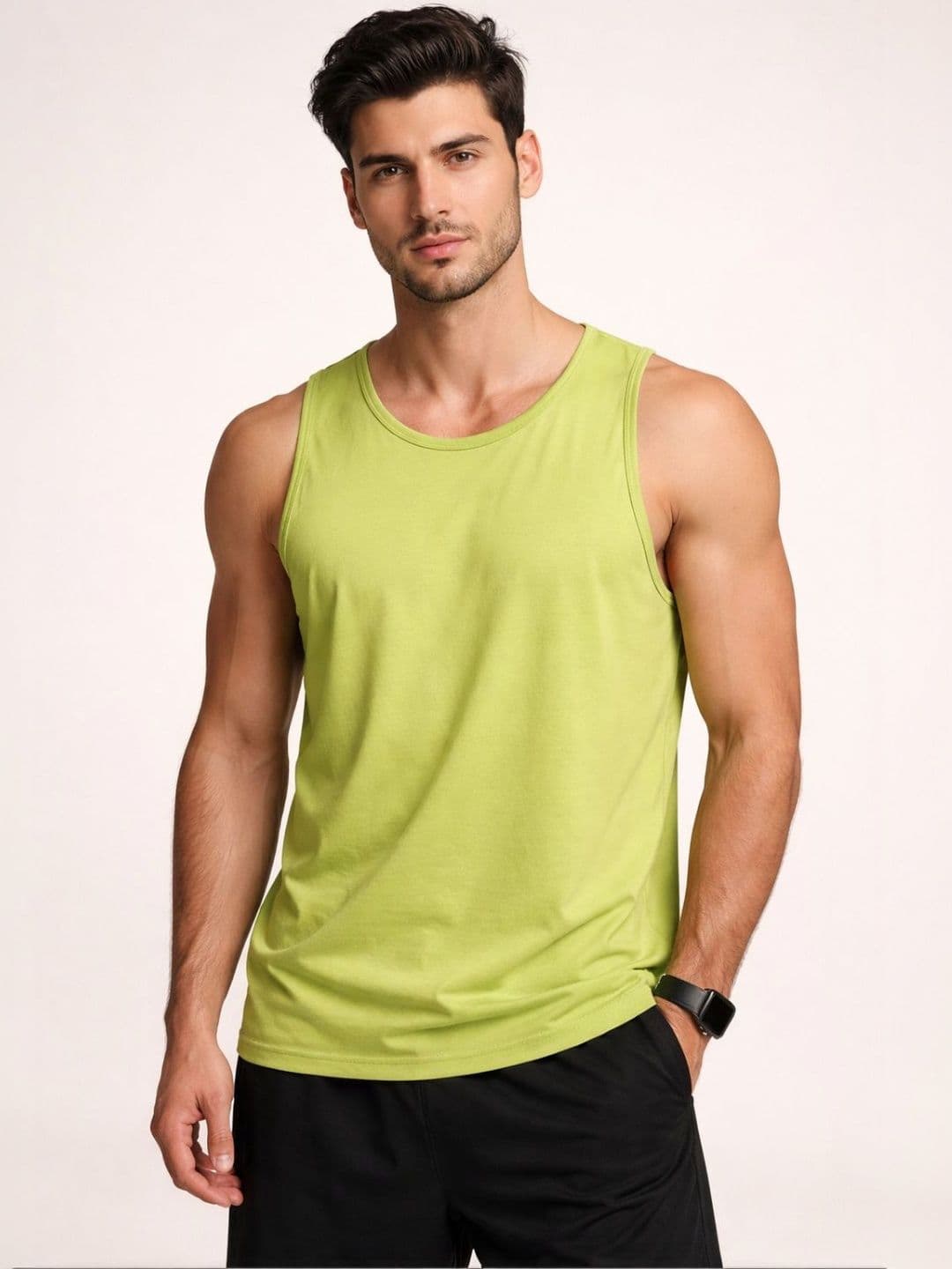 Diwazzo Cotton Blend Tank - view 1