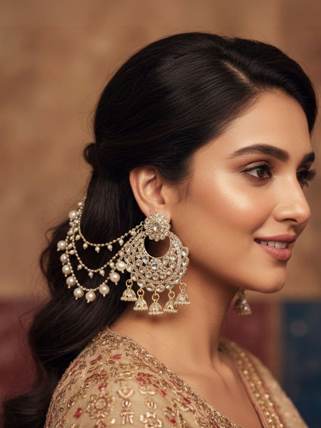 SZN Crescent Shaped Earrings - view 1