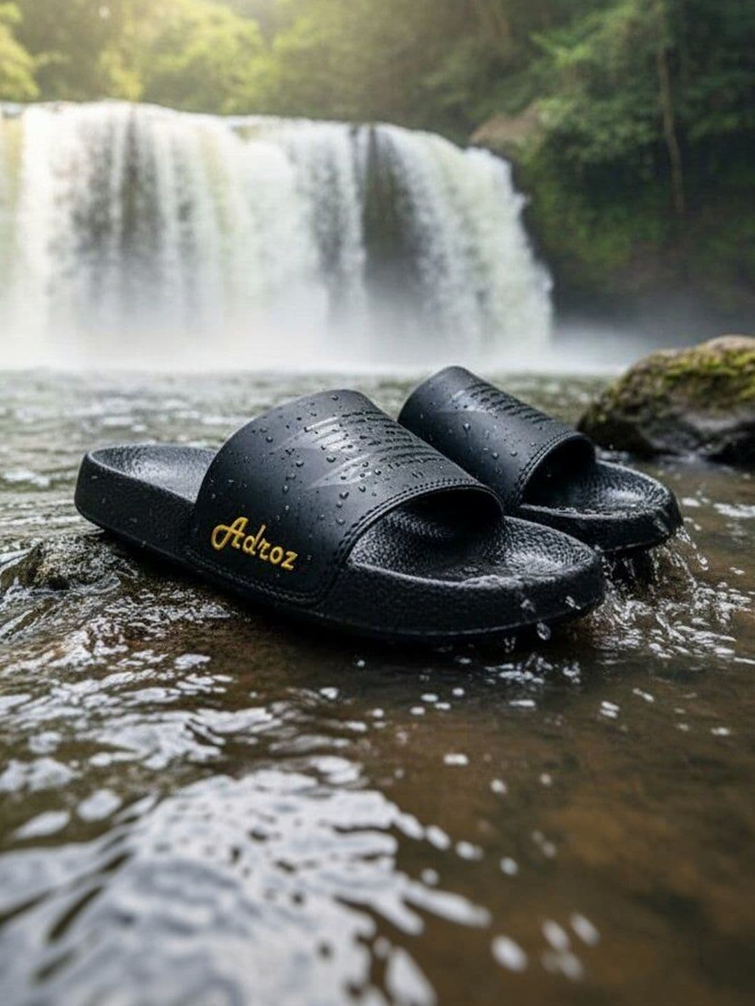 ADROZ Men Rubber Sliders - view 1