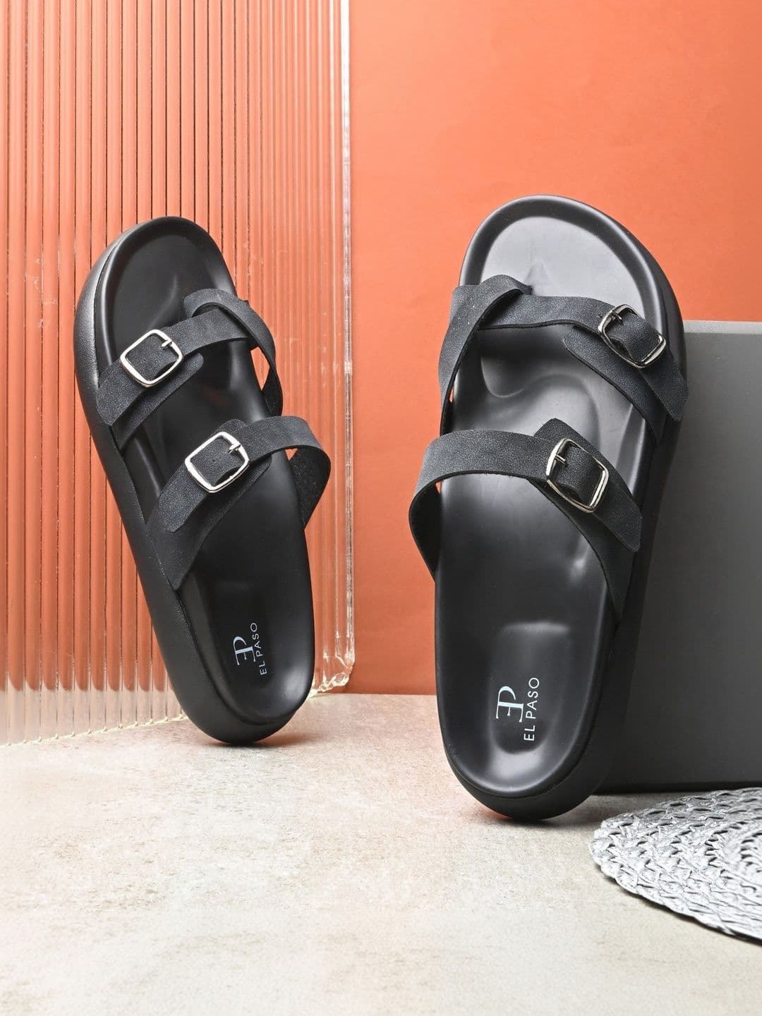 El Paso Men Comfort Sandals - view 1