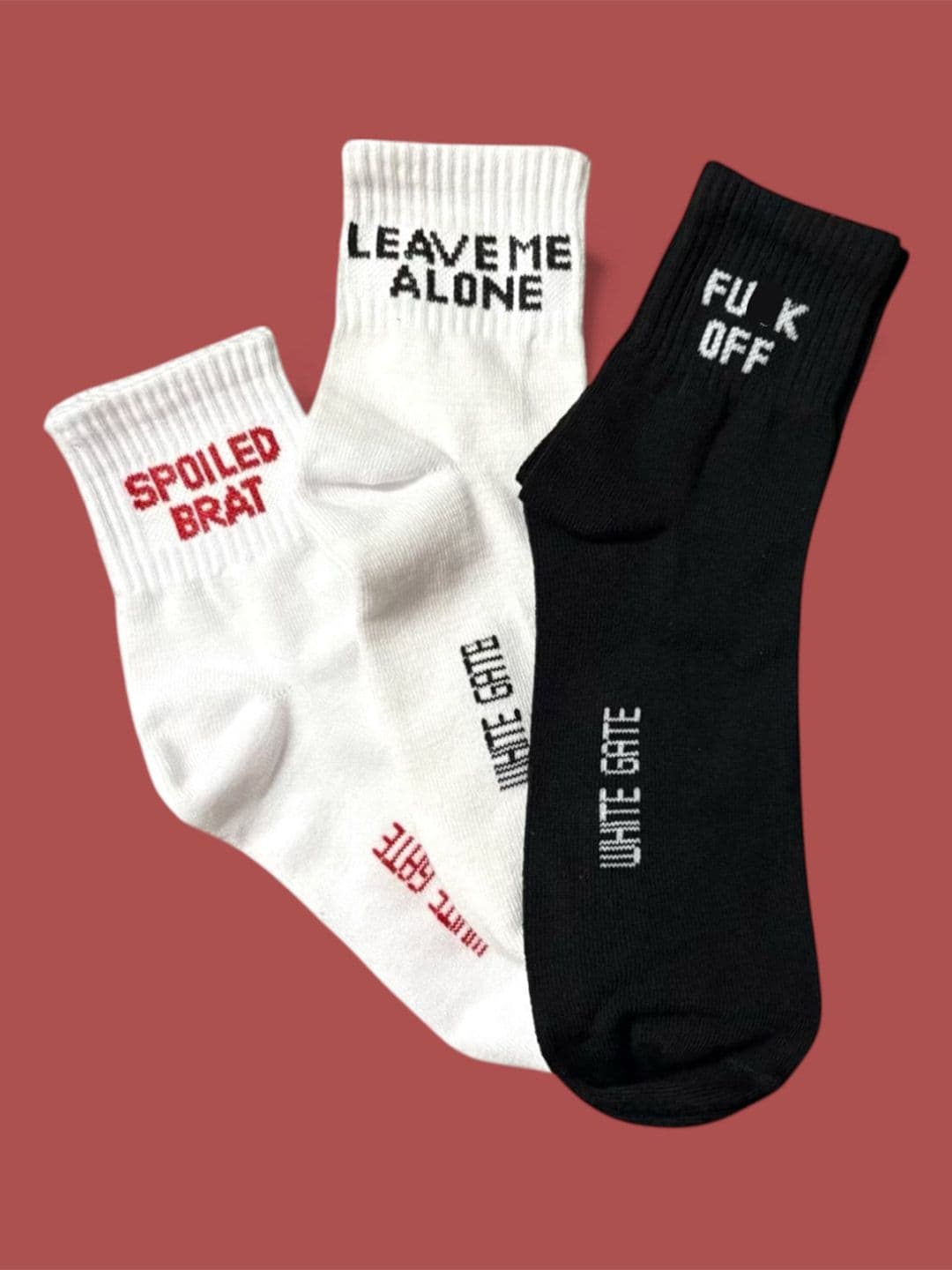 WhiteGate Men Cotton Blend Assorted Patterned Ankle Length Socks - view 1