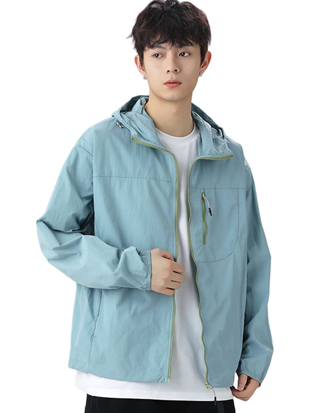 venzina Men Lightweight Cycling Sporty Jacket - view 1