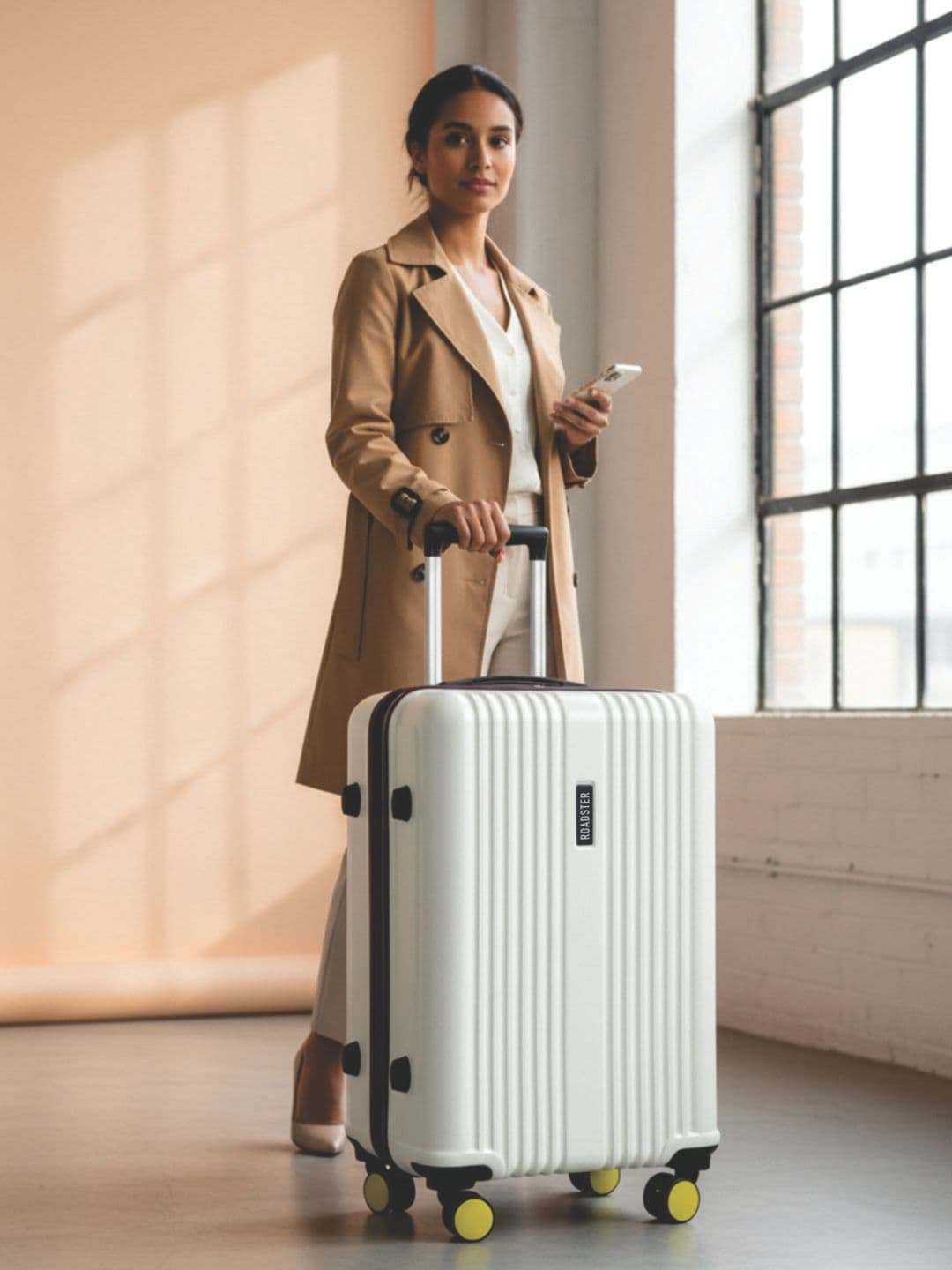 Roadster Hard-Sided Self-Design Large Trolley Suitcase - Volume 91 L - view 1