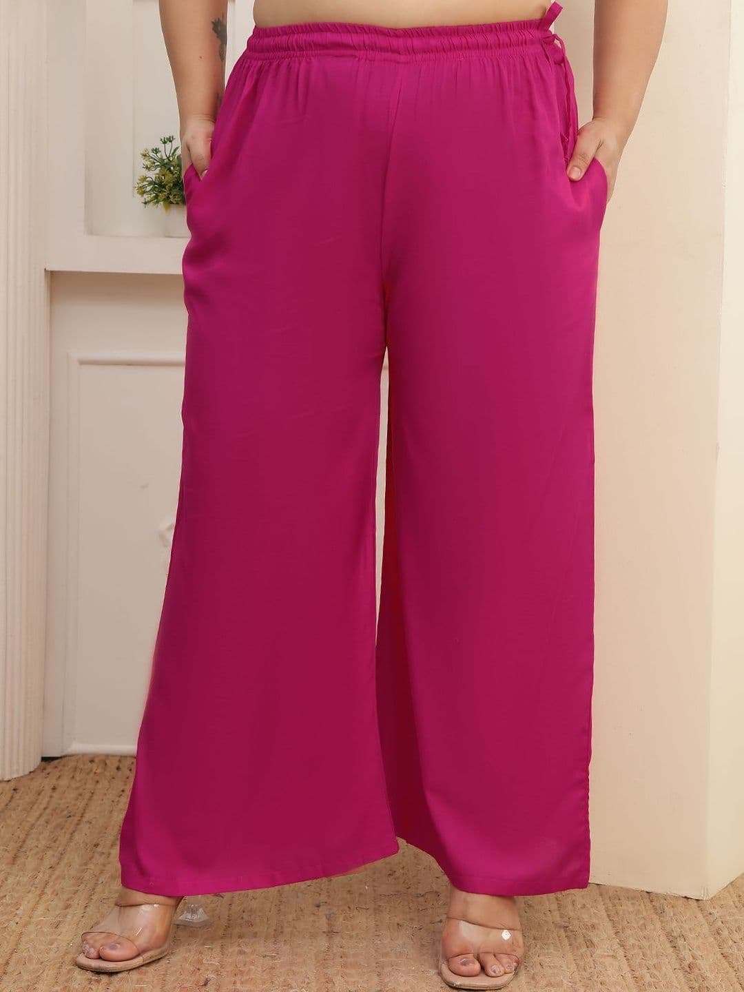 Valles365 by S.C. Women 2 Flared Ethnic Palazzos - view 1