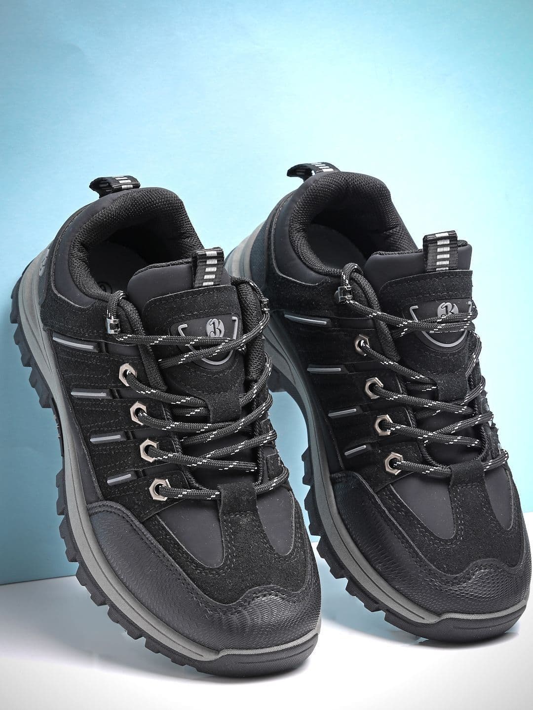 Bonkerz Men Mesh Trekking Non-Marking Shoes - view 1