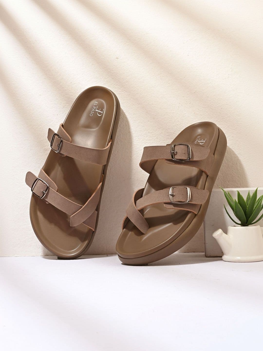 El Paso Men Comfort Sandals - view 1
