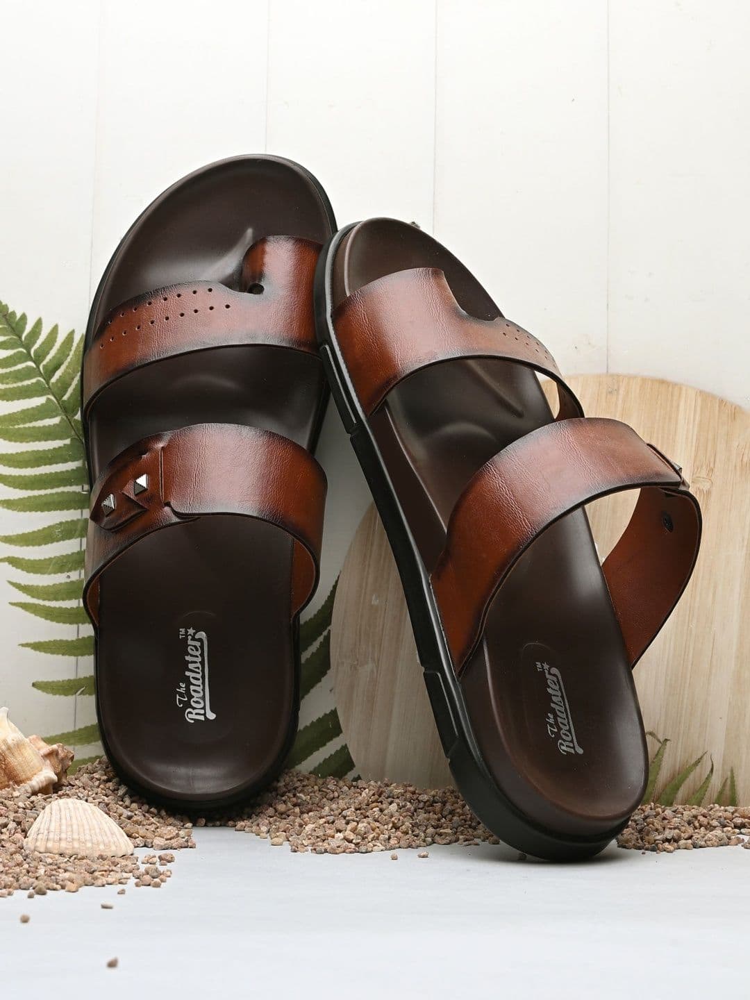 The Roadster Lifestyle Co Men Slip-On Comfort Sandals - view 1