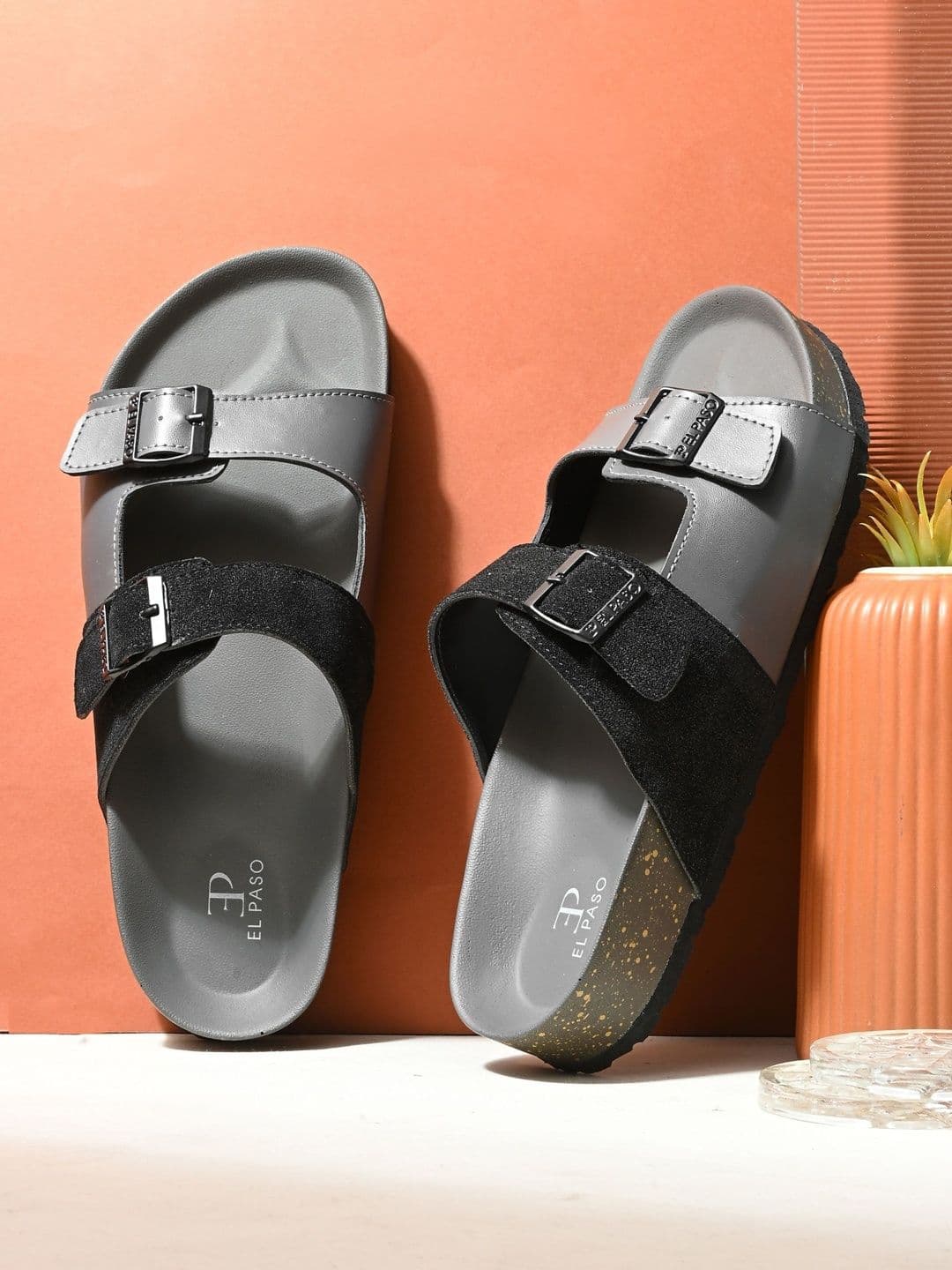El Paso Men Comfort Sandals - view 1