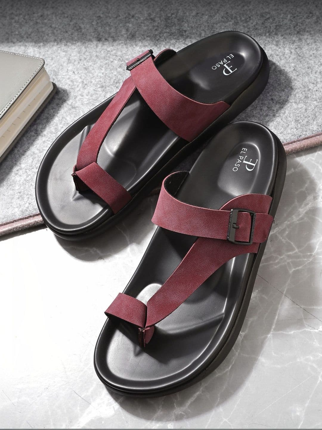 El Paso Men Comfort Sandals - view 1