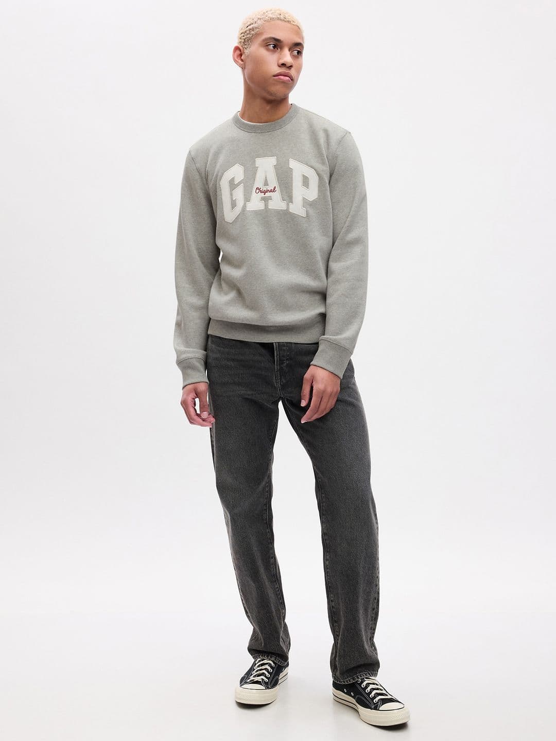 GAP Brand Logo Embroidered Sweatshirt - view 1