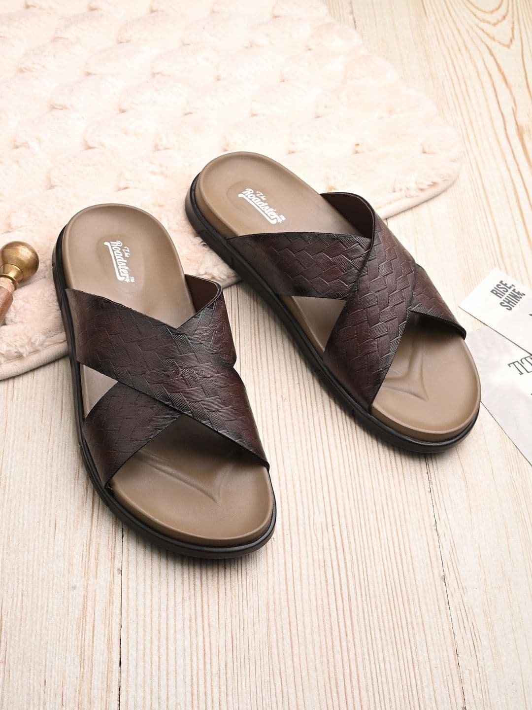 The Roadster Lifestyle Co Men Slip-On Comfort Sandals - view 1