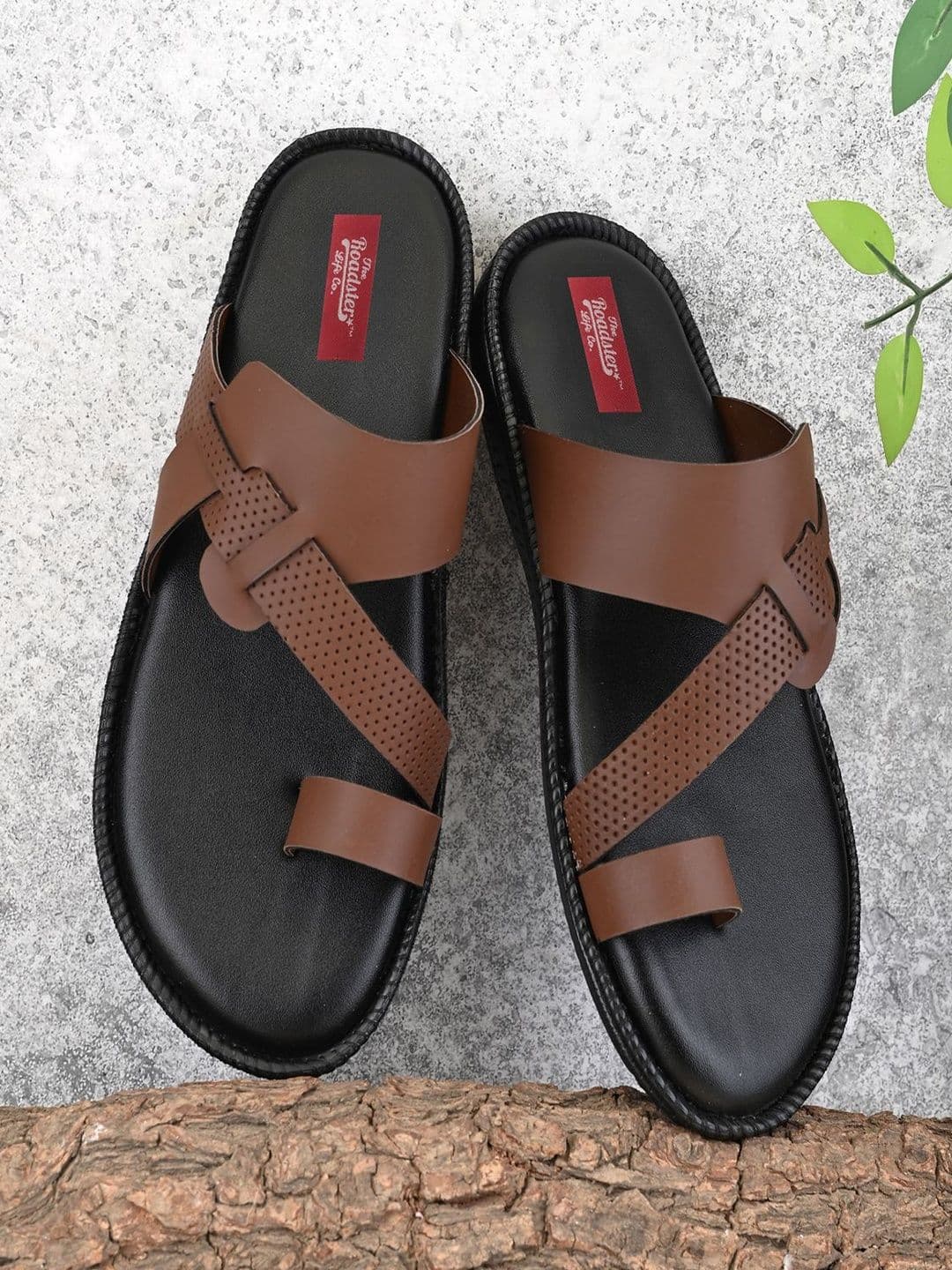 The Roadster Lifestyle Co Men Slip-On Comfort Sandals - view 1