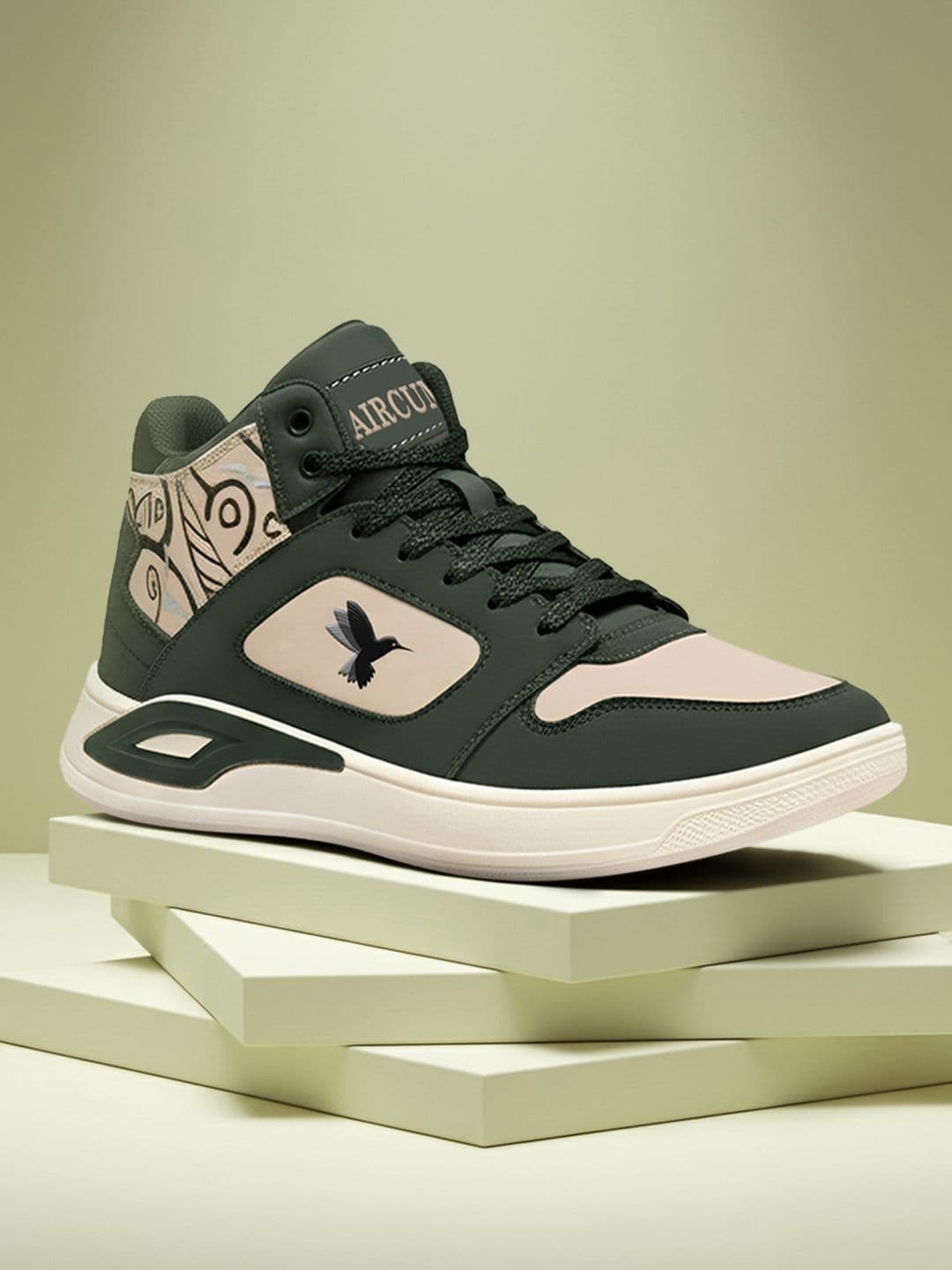 Aircum Men High-Top Walking Non-Marking Shoes - view 1