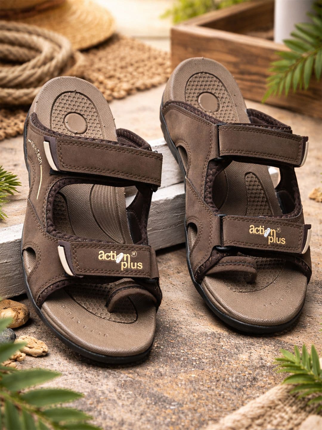Action Men Slip-On Comfort Sandals - view 1