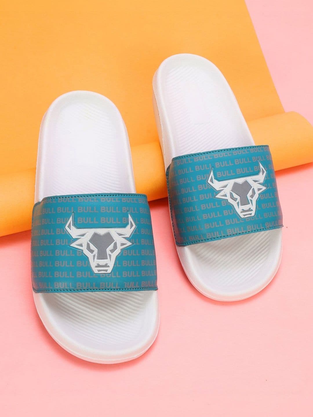 PERY PAO Men Printed Sliders - view 1