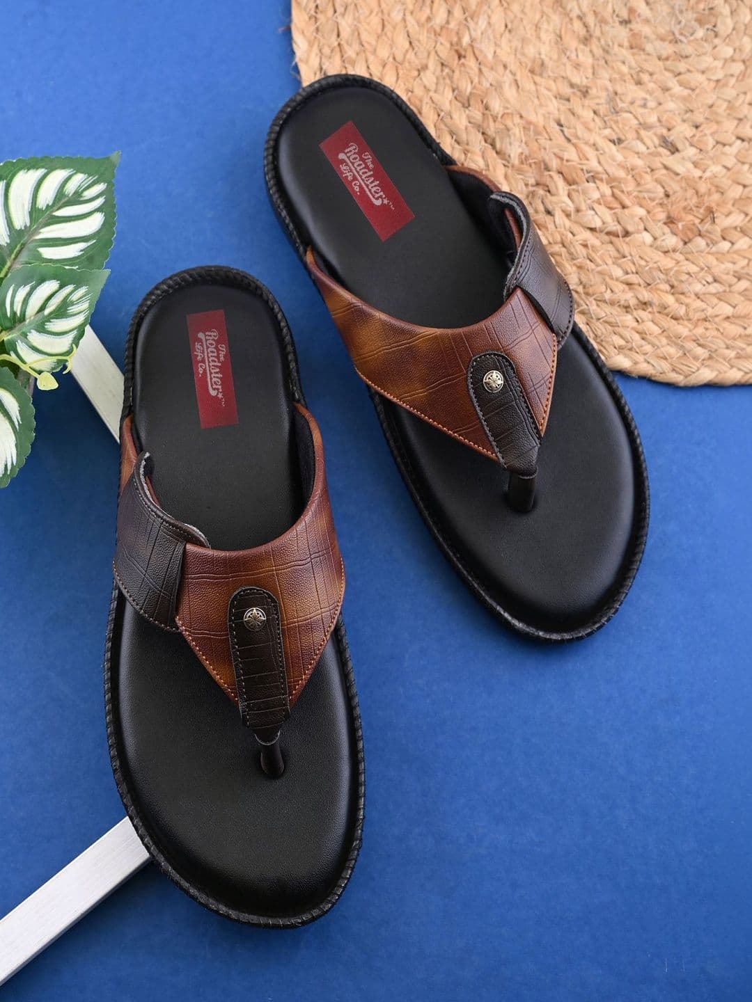 The Roadster Lifestyle Co Men Slip-On Comfort Sandals - view 1