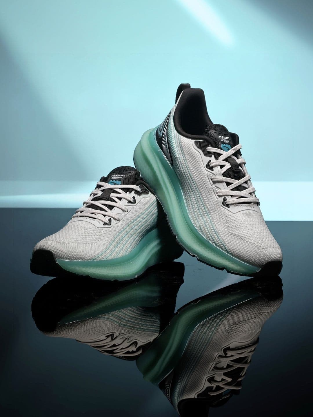 ASIAN Men Mesh Running Non-Marking Shoes - view 1