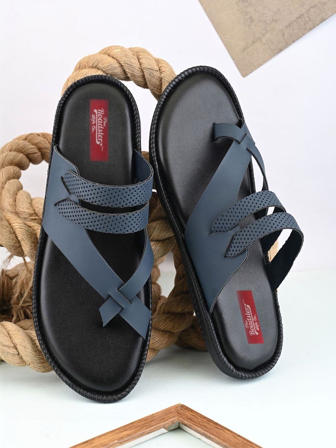 The Roadster Lifestyle Co Men Slip-On Comfort Sandals - view 1
