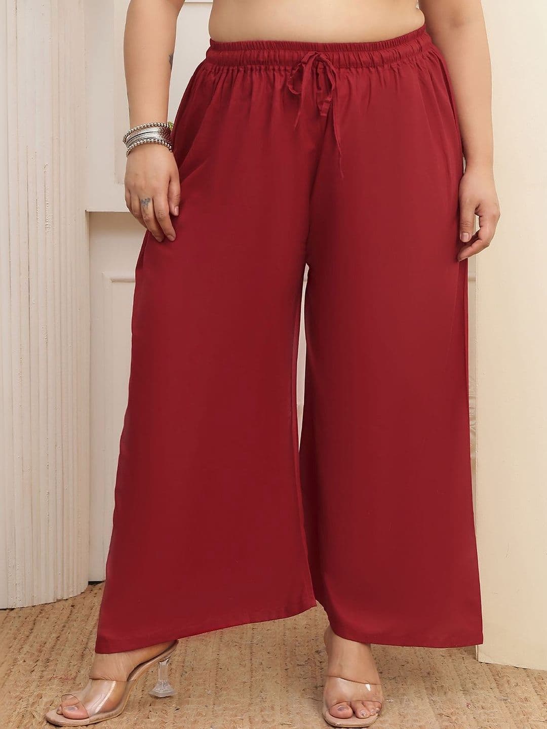Valles365 by S.C. Women Flared Ethnic Palazzos - view 1