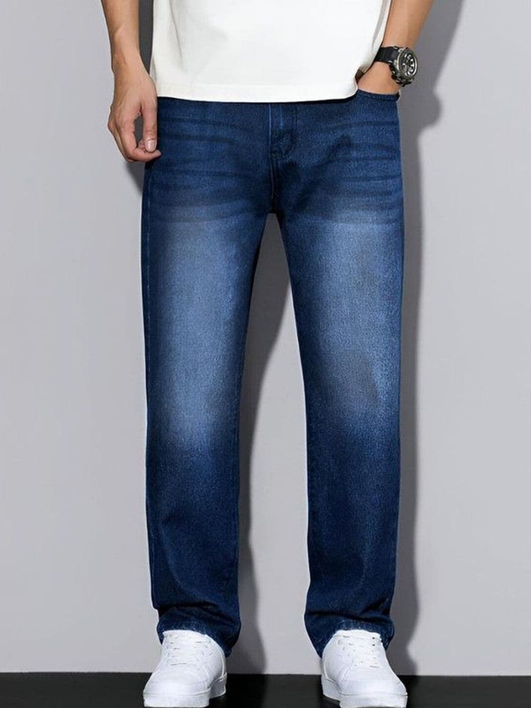 Ben Martin Men Jean High-Rise Light Fade Stretchable Jeans - view 1