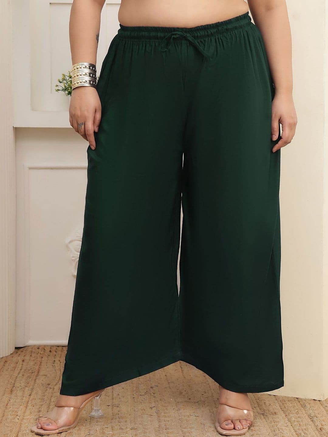 Valles365 by S.C. Women 2 Flared Ethnic Palazzos - view 1