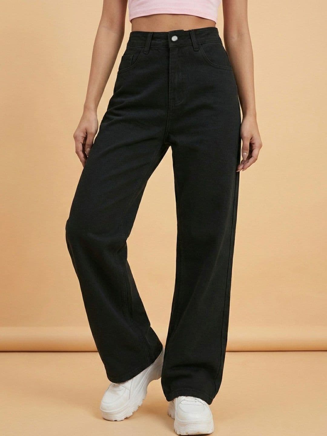 The Roadster Lifestyle Co Women High Waist Wide Leg Fit Jeans - view 1
