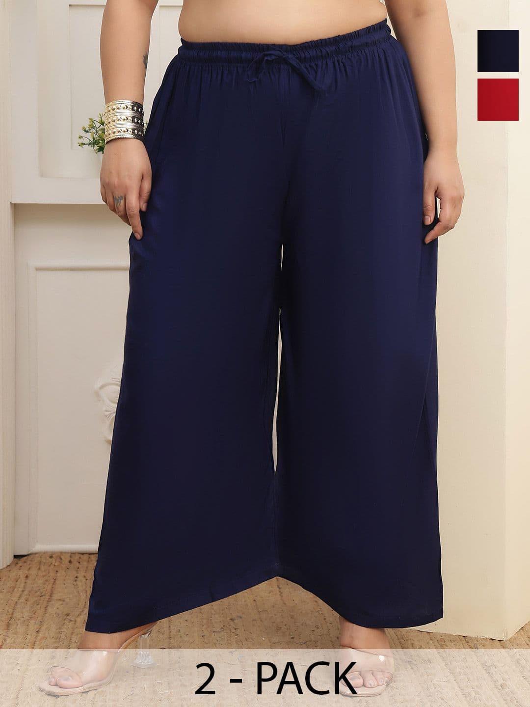 LEGITLOOKS Women 2 Palazzos - view 1