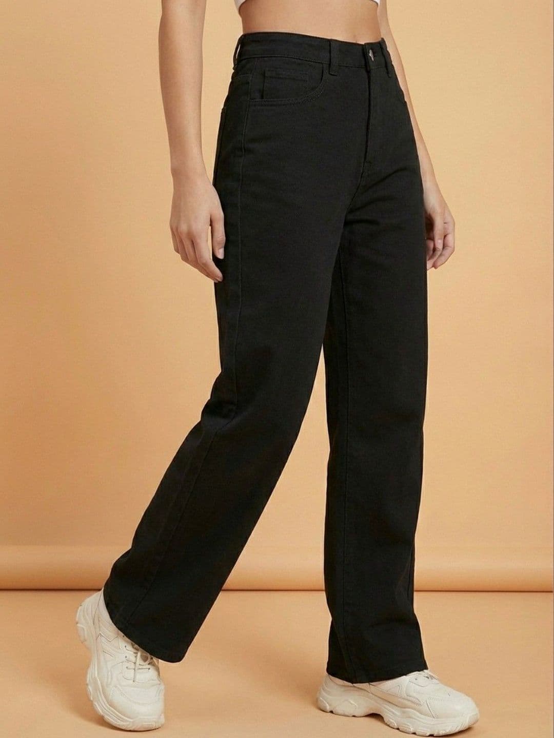 The Roadster Lifestyle Co Women High Waist Wide Leg Fit Jeans - view 1