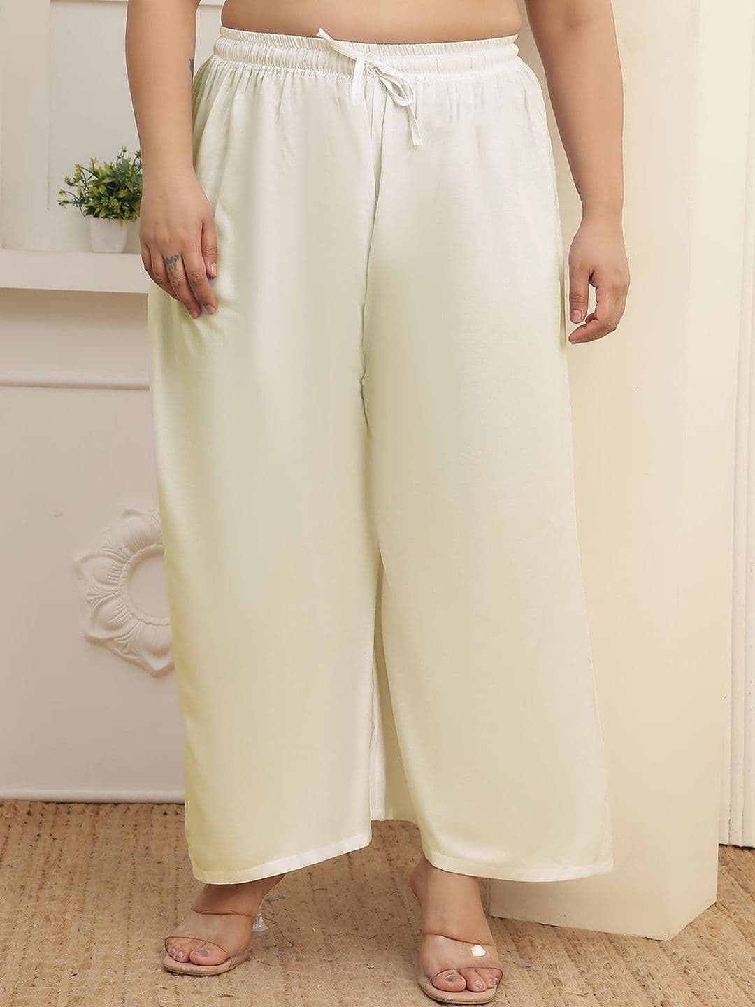 Valles365 by S.C. Women 2 Flared Ethnic Palazzos - view 1