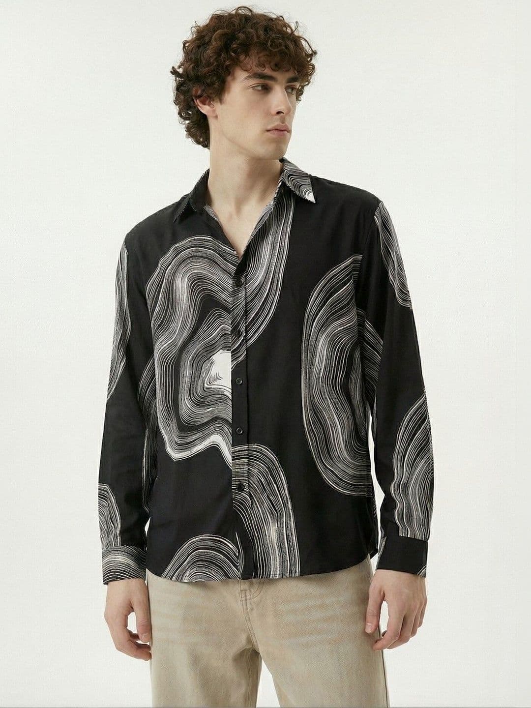 glitchez Men Smart Printed Casual Shirt - view 1