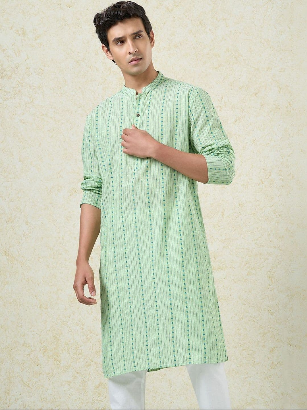 indus route by Pantaloons Men Kurta - view 1