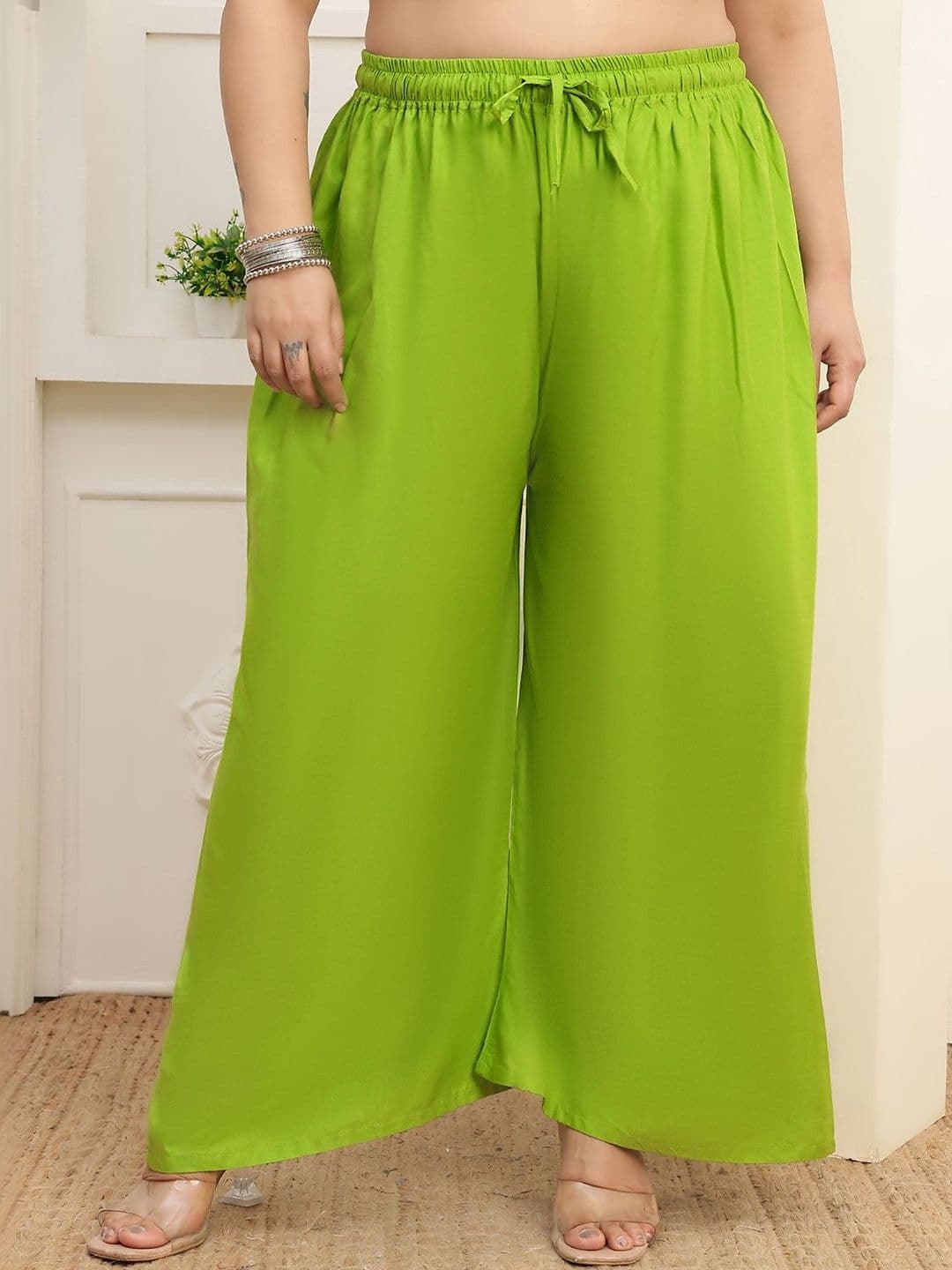 Valles365 by S.C. Women 2 Flared Ethnic Palazzos - view 1