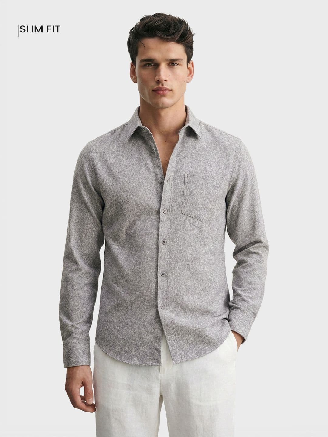 The Indian Garage Co Men Slim Fit Casual Shirt - view 1