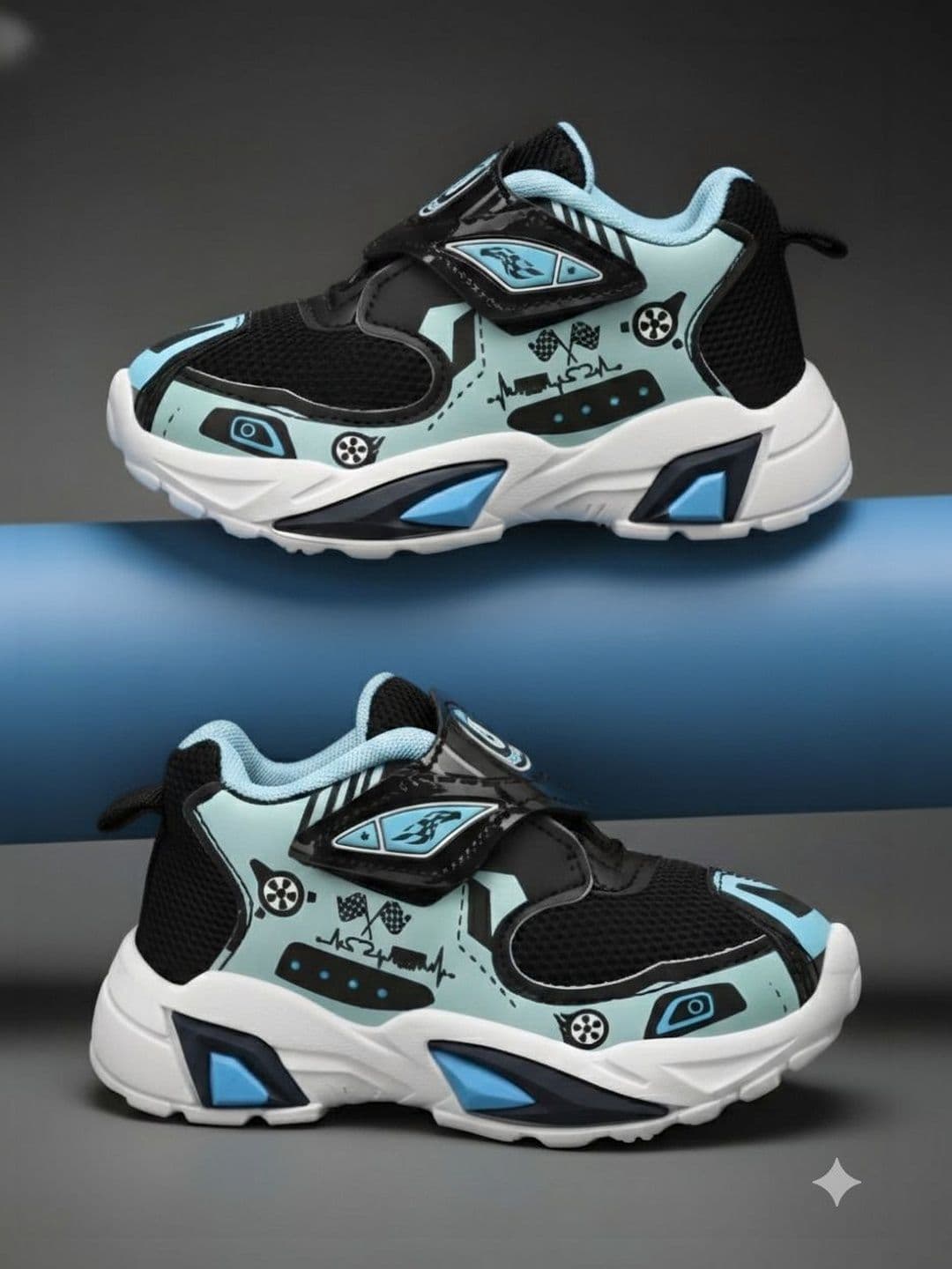 HOOH Now Comfort in Fashion Unisex Kids Printed Sneakers - view 1