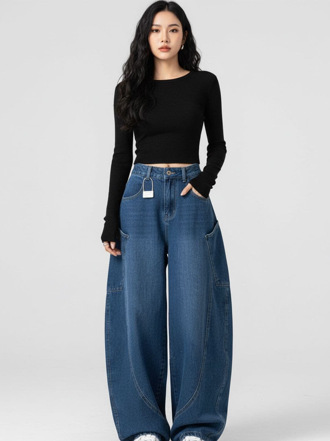 Suo Women Regular Fit Mid-Rise Jeans - view 1