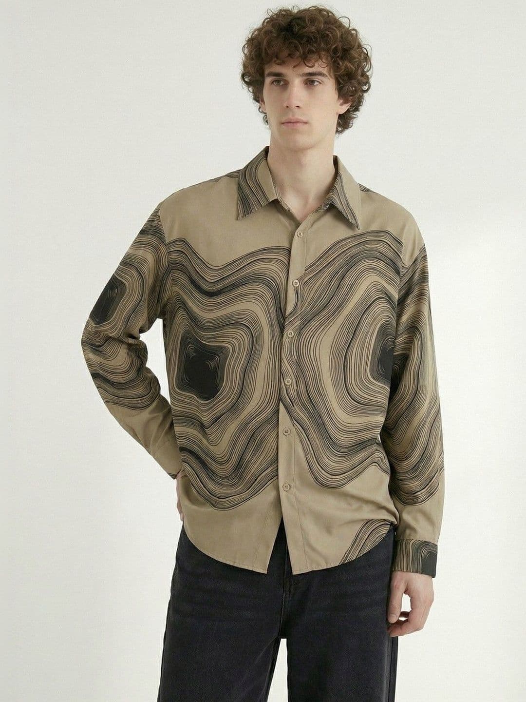 glitchez Men Smart Casual Shirt - view 1