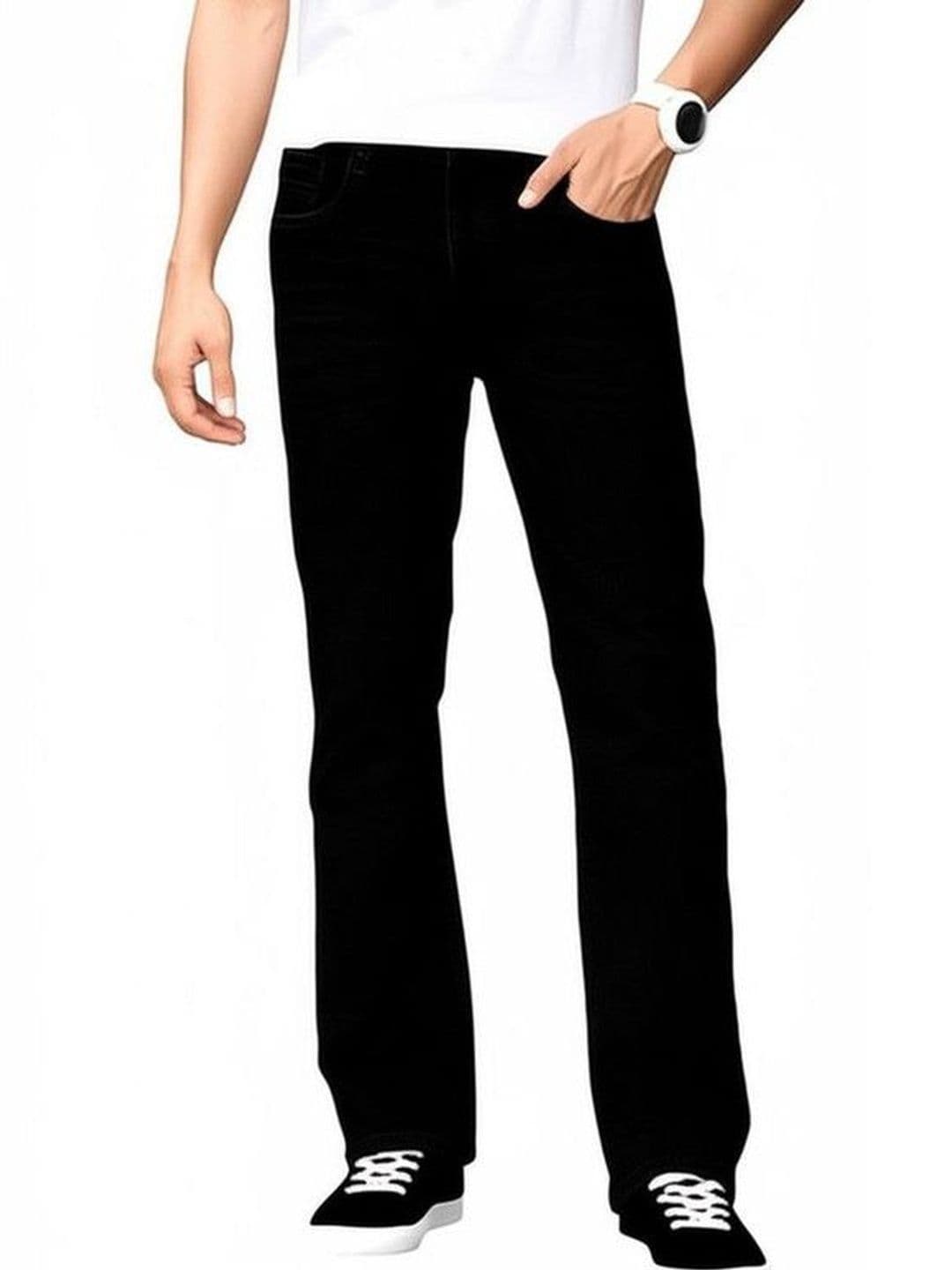 Ben Martin Men Jean Regular Fit Mid-Rise Stretchable Jeans - view 1