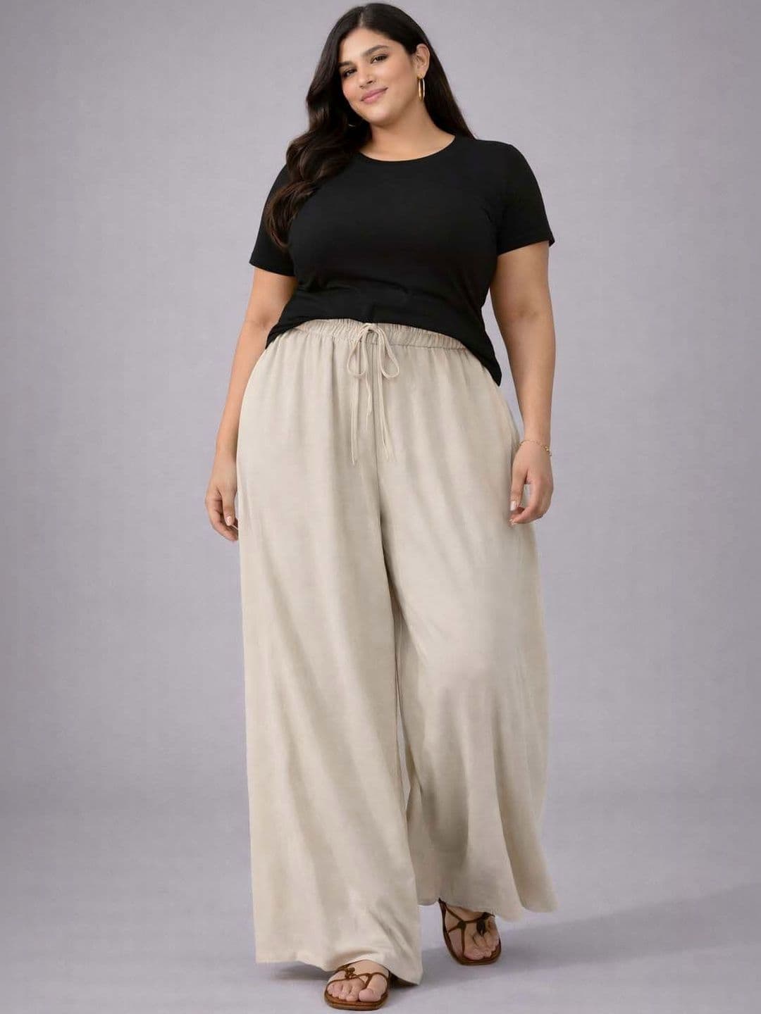 KOTTY Women Comfortable Wide Leg Pants - view 1