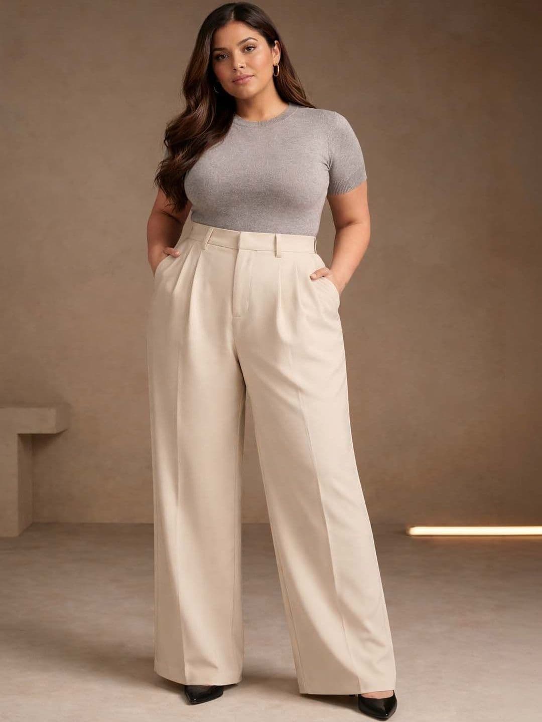 Stylecast X Kotty Classic Women Formal Pants - view 1