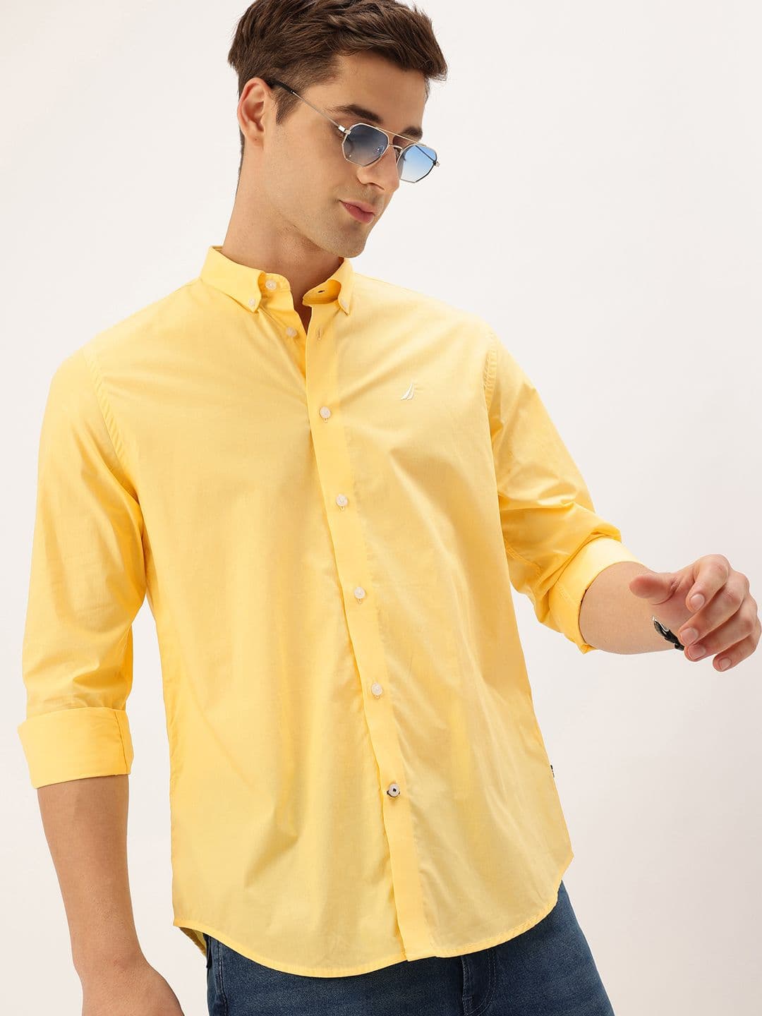 Nautica Slim Fit Pure Cotton Casual Shirt - view 1