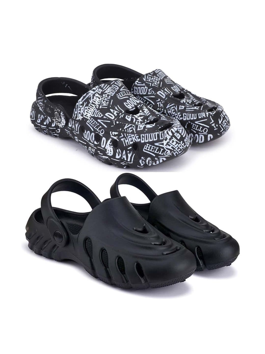 Pampy Angel Men Printed Clogs - view 1