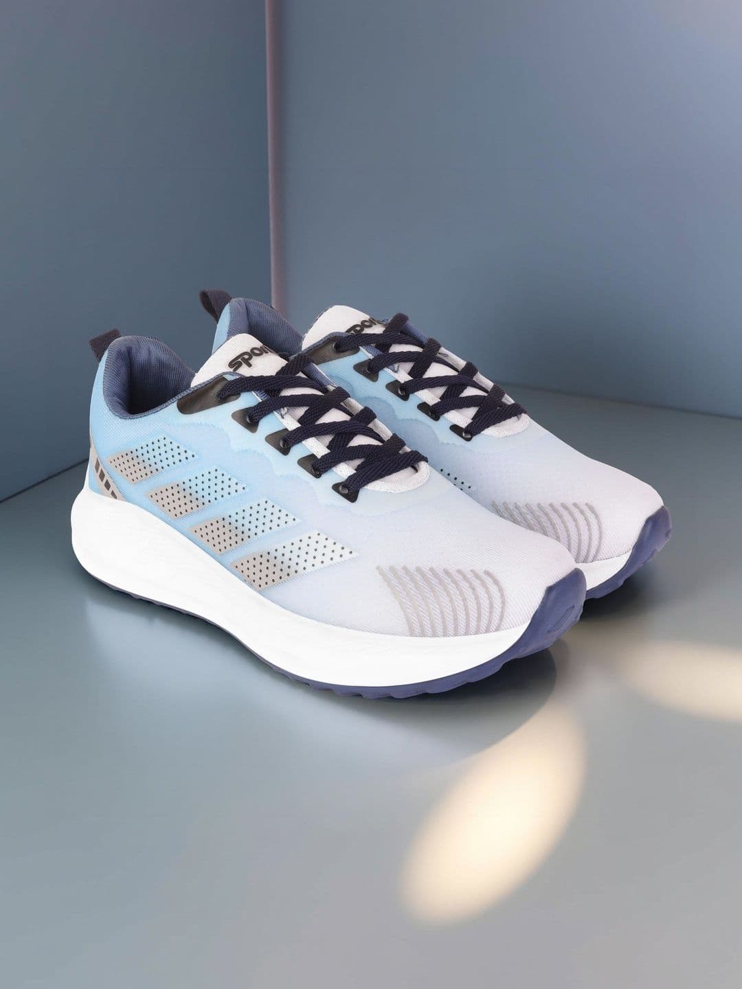 Vortek Men Mesh Running Non-Marking Shoes - view 1