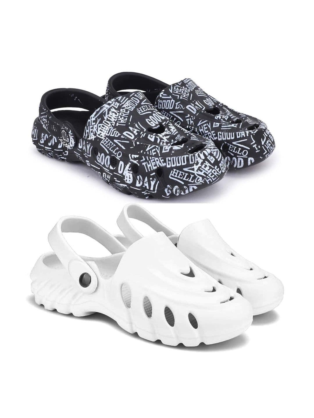 Pampy Angel Men Printed Clogs - view 1